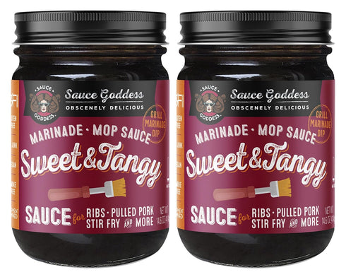 Sauce Goddess - Sweet & Tangy Marinade and Mop Sauce - BBQ