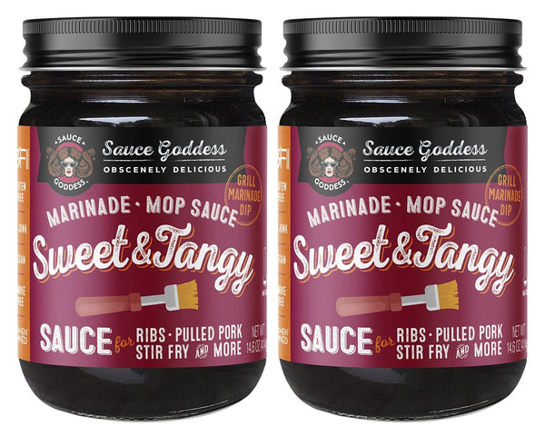 Sauce Goddess - Sweet & Tangy Marinade and Mop Sauce - BBQ