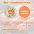 '-10M/32ft,36-38mm Natural Hog Sausage Casing, Edible Casings for Sausage Making, Grade A, Great for Snack Sticks