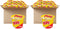 Kellogg's Corn Pops Cold Breakfast Cereal Cups, 8 Vitamins and Minerals, Kids Snacks,