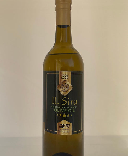 IL Siru Extra-Virgin, First Cold Press Olive Oil Single Sourced and Current Harvest Imported