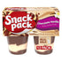 Snack Pack Chocolate Vanilla Flavored Pudding Cups, 3.25 oz., 4-Count (Pack of 12)