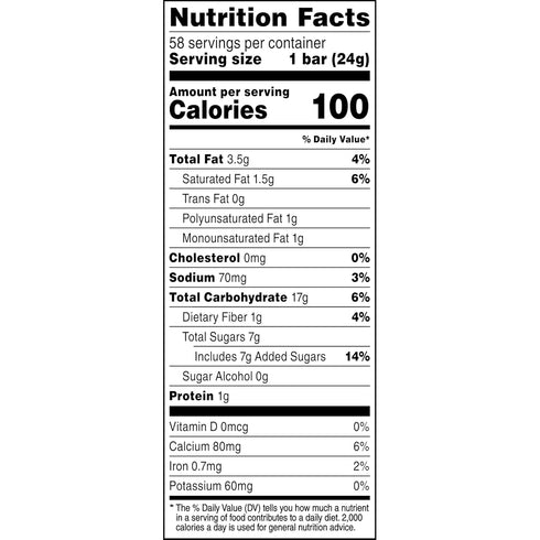 Packaging Vary,58 Count (Pack 2) Quaker Chewy Granola Bars,Chocolate Chip,- May