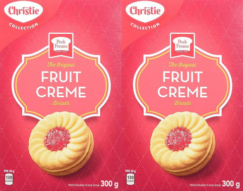 Christie's Peek Freans Fruit Crme 300g/10.6oz {Imported from Canada} Pack of 2