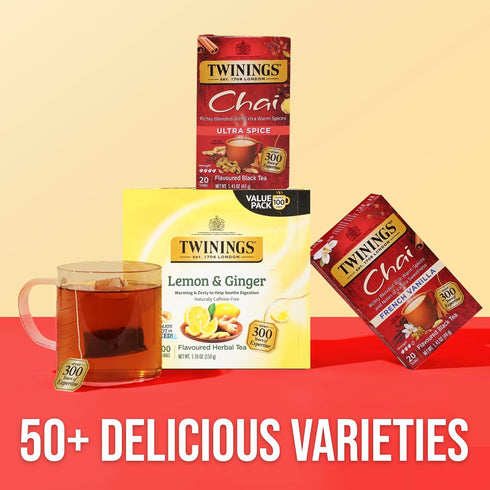 1.41 oz, 20 Twinings Ultra Spice Chai, ct