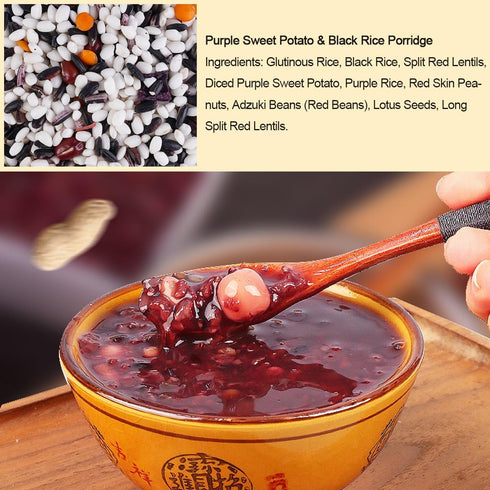 xapuo 7-Day 100g7 28 7 30 Variety Grain Porridge Gift Box, Sachets, Selected Ingredients, Unique Flavors, Easy