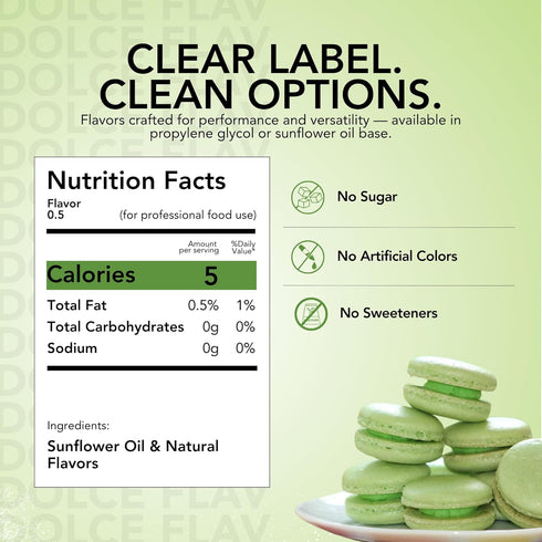 2 Pack 2 Dolce Flav Natural Lime Extract Ounce Oil-Soluble Kosher, Sugar-Free, Concentrated Citrus Lime Flavor