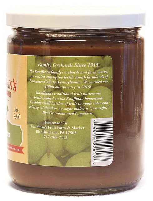 17 oz. (Pack 1) Kauffman Orchards Pear Butter Spread, Jar