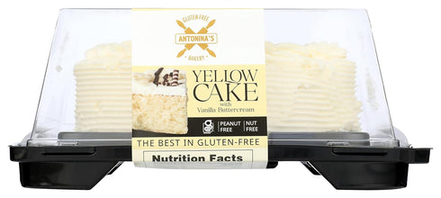 Antoninas 18 OZ Single Layer Yellow Cake GF