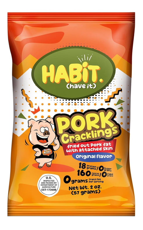 HABIT(have it) Pork Cracklings Habit Pork Cracklings