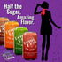 Demi Doux Low Sugar Soda 16-pack) - Low Sugar Soft Drink, No Artificial Sweeteners (Mixed Flavors