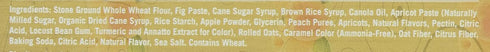 6 Count (Pack 4) Natures Bakery Whole Wheat Fig Bar, Peach Apricot