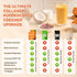 4 Immune, 20 Veltracha Mushroom Pumpkin Spice Creamer with Collagen - Prebiotics Coconut Coffee Creamer