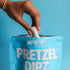 0g 4g -1 Pack (200g) No Sugar Pretzel Sticks, Vanilla Yogurt Covered Diet Pretzel Crisps, Sweet, Salty, Crunchy