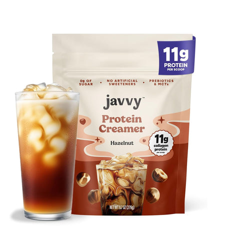 Hazelnut Protein Coffee Creamer - Grass Fed Pasture Raised Collagen - Hair,