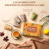 Solisleaf Set 5 80 Loose Leaf Tea Sampler Assorted Flavored Tea Gift Natural Blends Relieving Stress & Great Gift