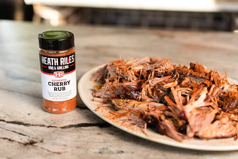 (1 1 Heath Riles BBQ Cherry Rub Combo with Refill Bag Rub, Refill Bag), Competition Winning Products from Pitmaster