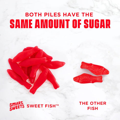 Gummy 1.8 Smart Sweets, Candy Sweet Fish, Ounce