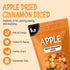 1 LB Packed Oh! Nuts Dried Cinnamon Apple - - Sweetened Dried Fruit Diced - Dehydrated Fruit Bites - in New York