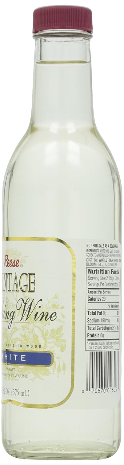 12.7 oz Reese White Cooking Wine