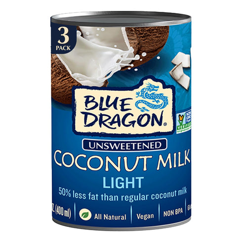 Blue Dragon Light Coconut Milk - 13.5oz (Pack of 3) - 50%