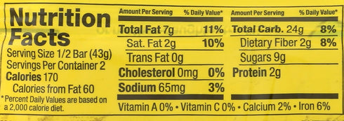 Bobo's Oat Bars 3 oz , Lemon Poppyseed