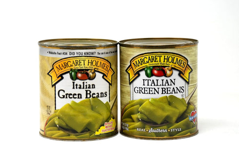 JFS , Margaret Holmes Italian Green Beans 2- 27 Ounce Cans , Vegetable