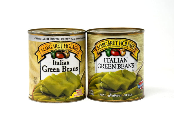 JFS , Margaret Holmes Italian Green Beans 2- 27 Ounce Cans , Vegetable