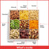 9 Package Nuts and Dried Fruit Platter - Variety Mix - Classy Gift Basket - Gourmet Food for Birthday, Sympathy, Get