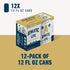 12 Pack, 12 Oz Athletic Brewing Company Craft Non Alcoholic Beer, Low Carb Light Brew With Rice & Malt Body, Pair