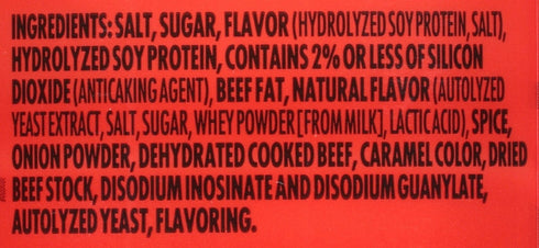 Herb-ox 25 3.25 oz Beef Bouillon Cubes, Beef Stock Seasoning, Ct