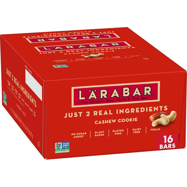 Larabar Cashew Cookie, Gluten Free Vegan Fruit & Nut Bar, 1.7 oz