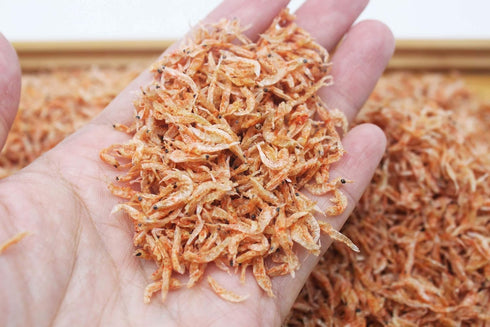 (8oz*1) Sweet Post Dried Seafood Small Juvenile Prawns Shrimps Acetes