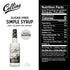 Collins Sugar Free Simple Syrup for Drinks, 32oz, Sugar Free Coffee Syrup, Simple Syrup Cocktail
