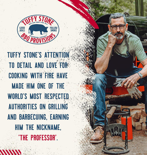 6x 16 oz Tuffy Stone Original BBQ Sauce | Award-Winning, Tangy & Sweet I Champion of World Barbecue Grand I Versatile