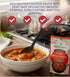 GROVE Simmer 10.58 OZ Set (2 Sauce Butter Chicken, Bundle with Black Nylon Basting Spoon Rich Tomato and Coconut Cream