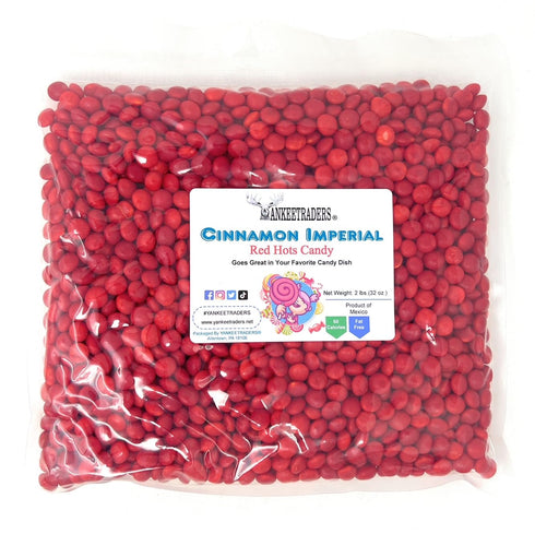 2 YANKEETRADERS Cinnamon Lentil, Red Hot Candy, Pound
