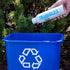 100% 16 Oz (Pack 12) JUST Bubbles - Pure Premium Sparkling Spring Water in a Fully Recyclable Reusable Eco-Friendly