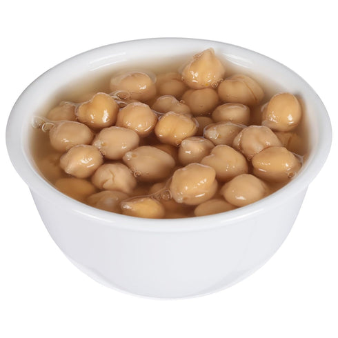 16 oz (Pack 12) BUSH'S BEST Canned Reduced Sodium Garbanzo Beans, Source of Plant Based Protein and Fiber, Low Fat
