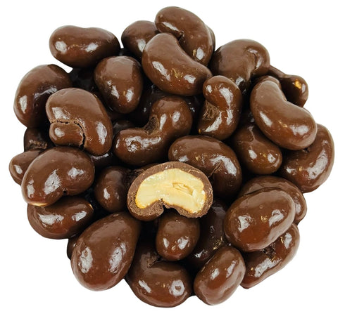 Cozy Confections Sugar-Free Milk Chocolate Covered Cashews, 1 Pound