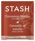 18 Count (Pack 6) 108 Stash Tea Cinnamon Vanilla Herbal Tea - Caffeine Free, Non-GMO Project Verified Premium Tea