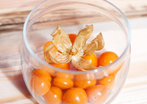 Food to Live Organic Golden Berries, 8 Ounces, Non-GMO, Whole Dried Berries, Kosher, Vegan, Bulk
