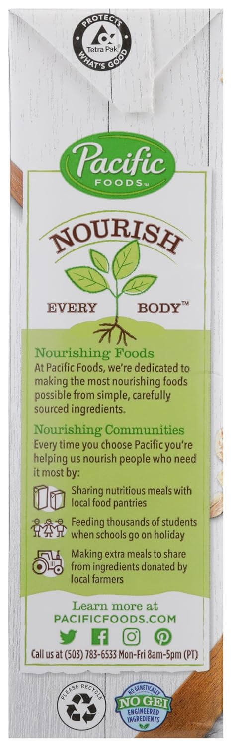 32 oz Pacific Natural Foods Organic Natural Oatmeal Beverage - Original - Fl