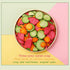 laweny 6.70oz snacks190g Dry radish slices freeze-dried three-color radish slices fruit and vegetable crisp slices