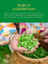 16 GLDNT Organic Decaf Green Tea, Organic Decaffeinated Green Tea Loose leaf, Delicate & Smooth Flavor, Hot & Iced Tea