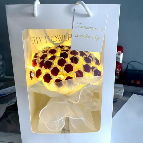 WLZJNSBPC Simulated non withering rose bouquet