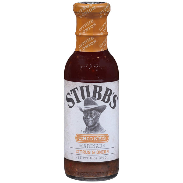 Stubb's Citrus & Onion Chicken Marinade, 12 oz (Pack of 4)