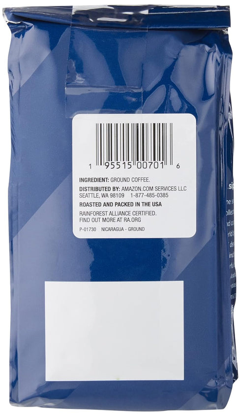 Amazon Fresh 12 Oz , Nicaragua Ground Coffee, Medium Roast