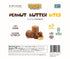 6 6 (36 PASOKIN | Cocoa Crunch Natural Peanut Butter Bites | Gluten Free, Vegan, Protein Snack | Crunchy and Creamy |