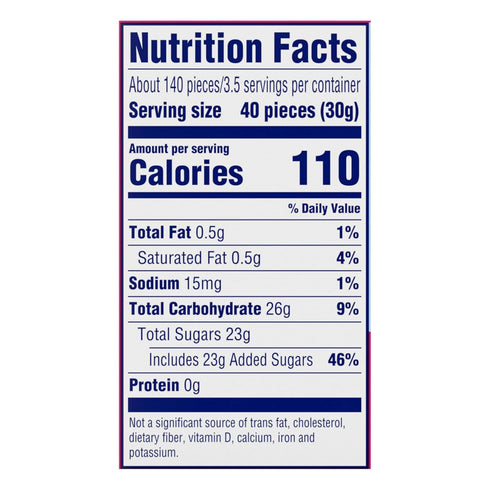 3.75 oz, 12 count SweeTARTS Mini Chewy, Candy, Mixed Fruit, Theater Box
